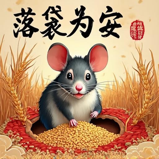 落袋为安打一个生肖，词语解读