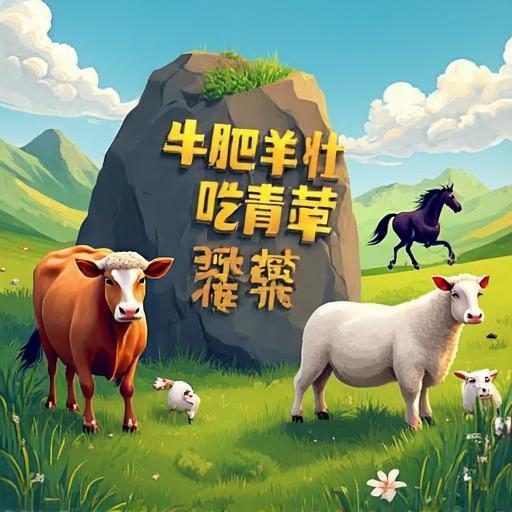 牛肥羊壮吃青草是什么生肖，精选解释