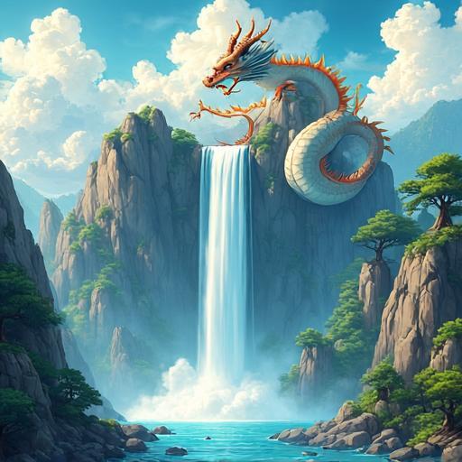 高山上的瀑布打一生肖，最新解释