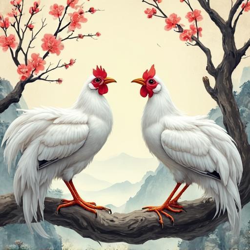 枯枝栖影，对语相鸣。瓶里梅花香正浓是什么生肖，经典解析