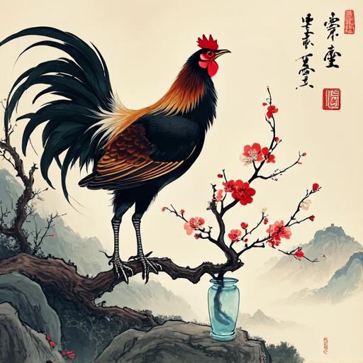 枯枝栖影，对语相鸣。瓶里梅花香正浓打一动物生肖是什么生肖，经典解答