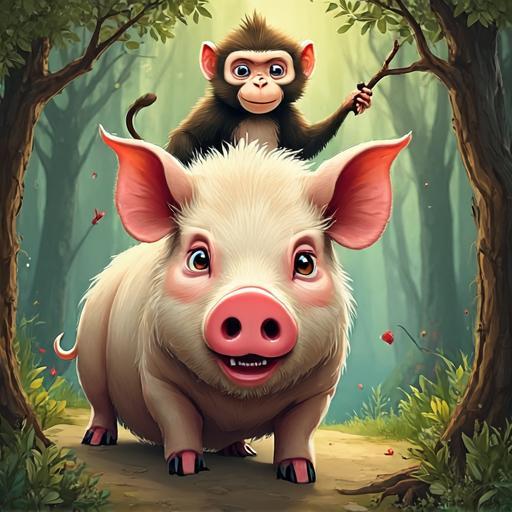 地上猪头怕猴头打一个生肖，答案解答