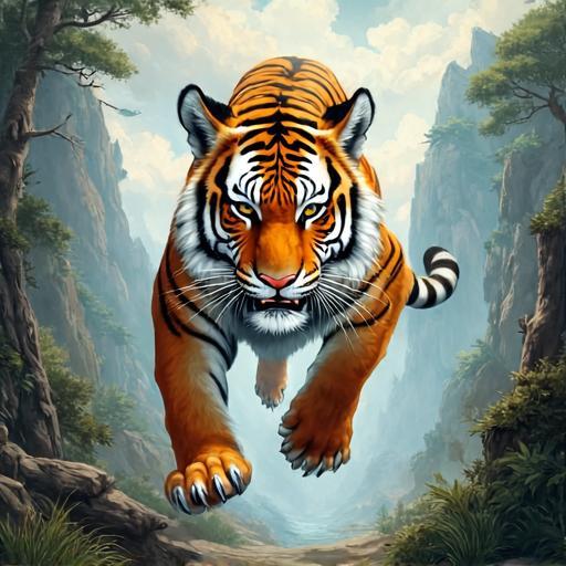 猛虎下山打一个生肖，第一解答