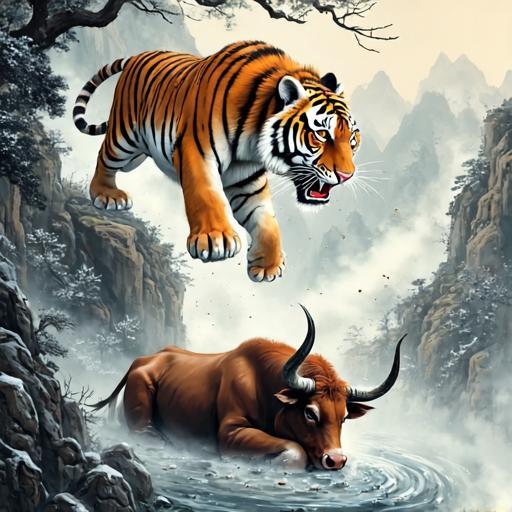 猛虎下山打一正确的生肖，精选解释