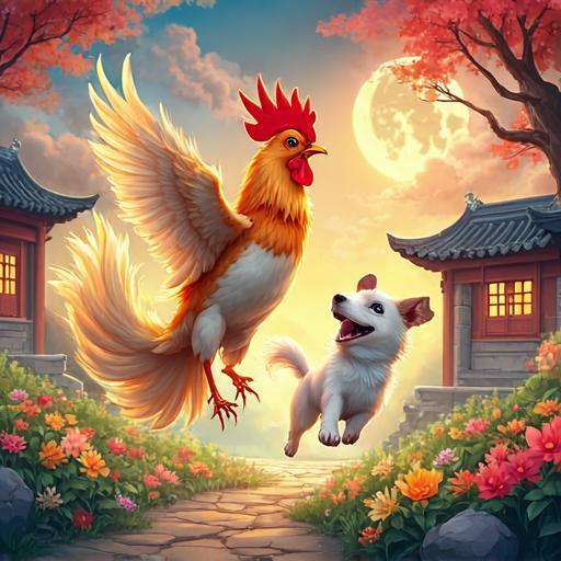 鸡飞狗跳打一正确生肖，经典解答