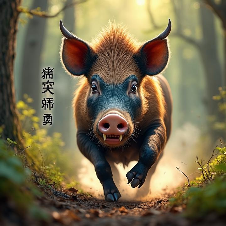 猪突豨勇打一个生肖动物，仔细解释落实