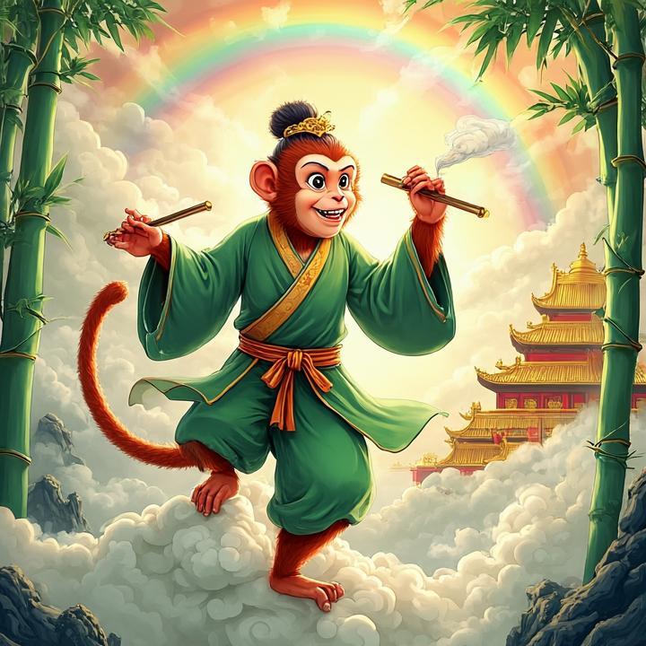 经衣绿裤舞天庭打一种生肖，详细解释