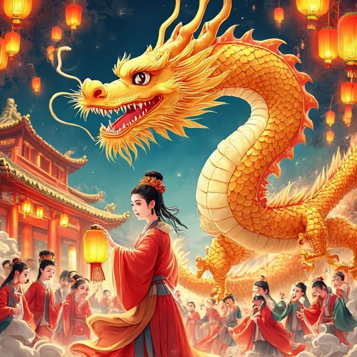 景龙灯火升平世打一个生肖，答案分析