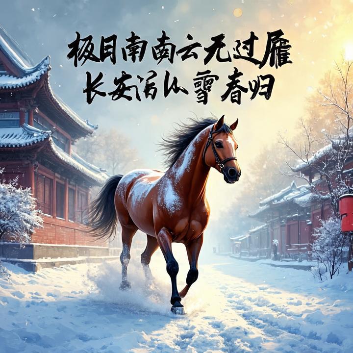极目南云无过雁，长安雪后似春归打一个正确的生肖，重点解答解释落实