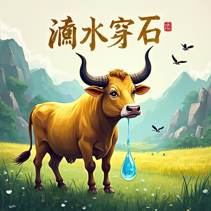 滴水穿石是什么生肖，词语解答解读