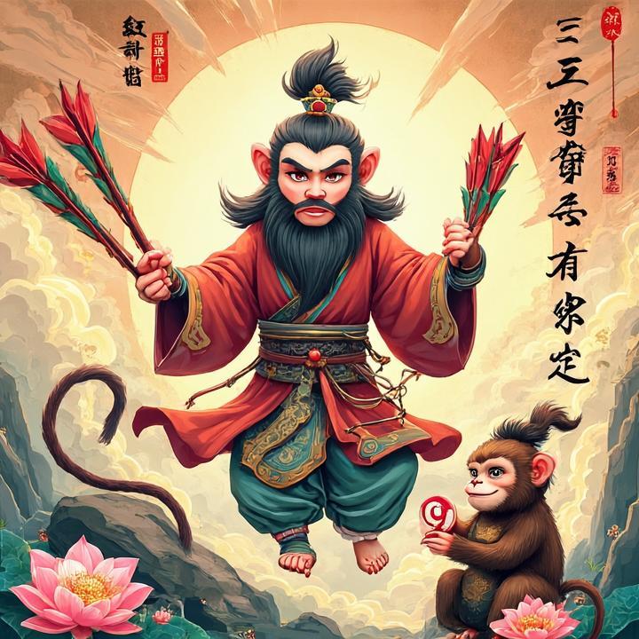 三箭穿云终有定打一生肖数字，诗词在线解答