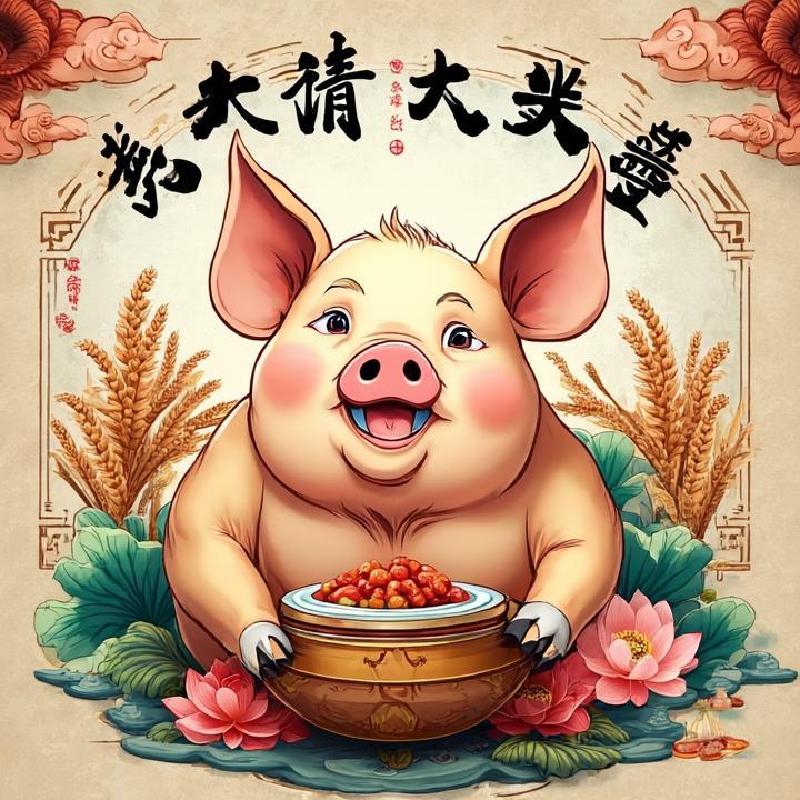 大请大受打一生肖，准确答案解答