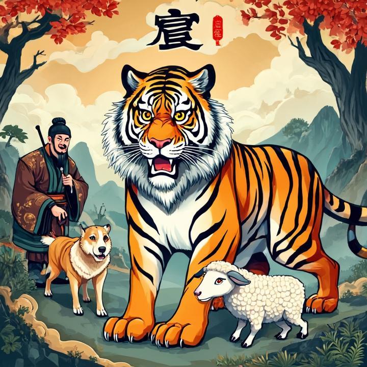 如狼牧羊打一个生肖，诗词意思解答