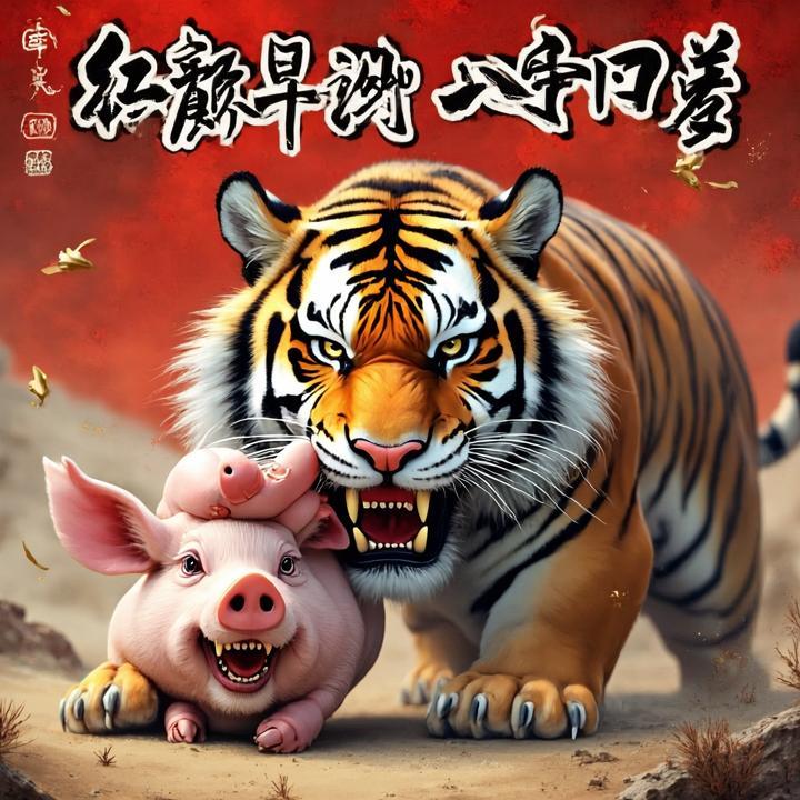 红颜早逝八字差 猪入虎口命归西打一个生肖，词语解读