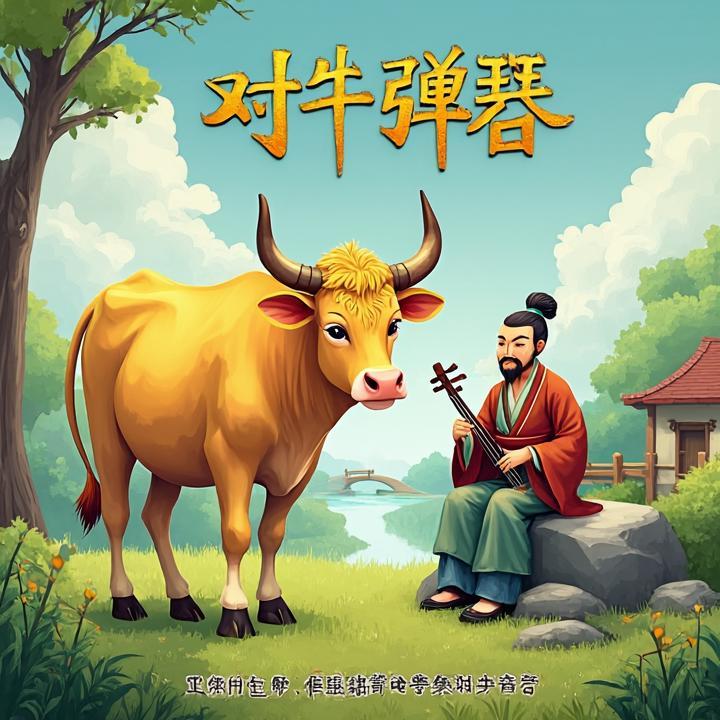 对牛弹琴是什么生肖，词语全面解释