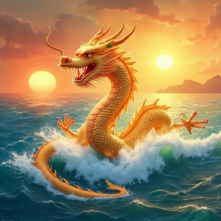 海面夕阳随波来打一个准确生肖，重点最佳解释