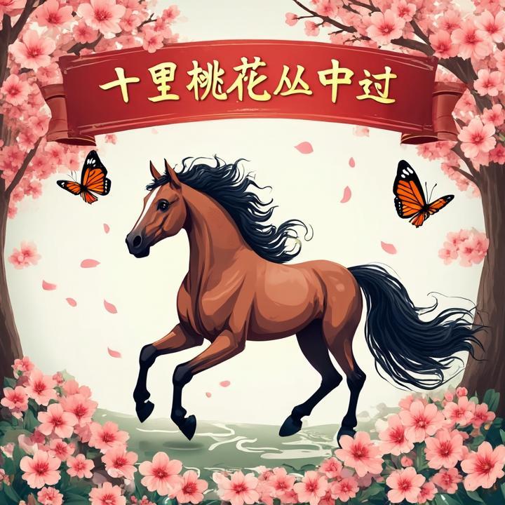 十里桃花丛中过是什么生肖，仔细阅读