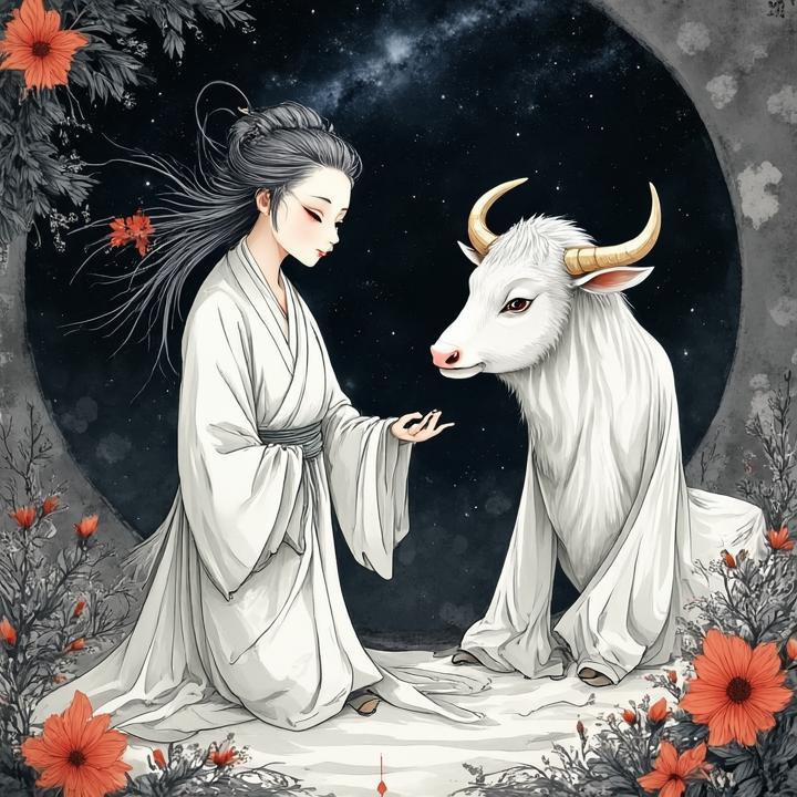 素衣垂影，織姿误陷。对镜空嗟白发新打一个生肖，科学释义解析