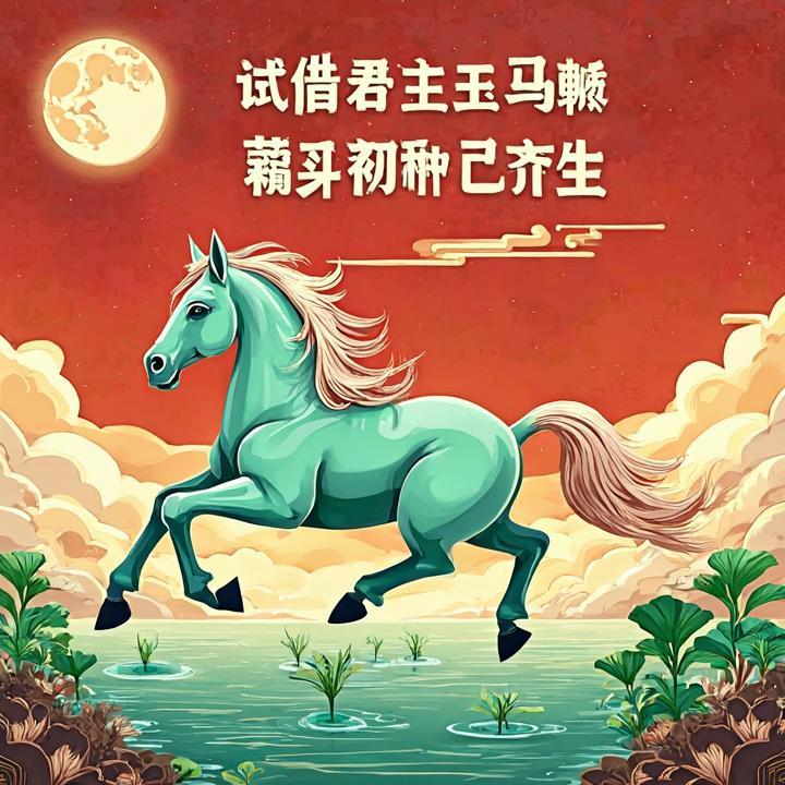 试借君王玉马鞭，藕稍初种已齐生打一生肖，最新解读