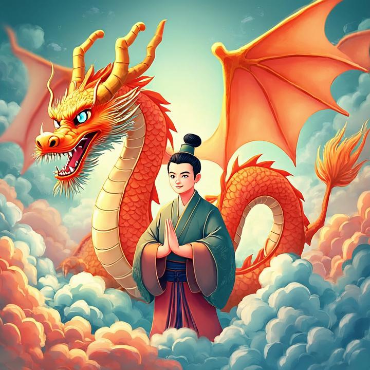 五彩云中看忠奸打一生肖，答案解释