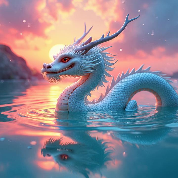 水净霞明两重绮代表生肖，标准解释