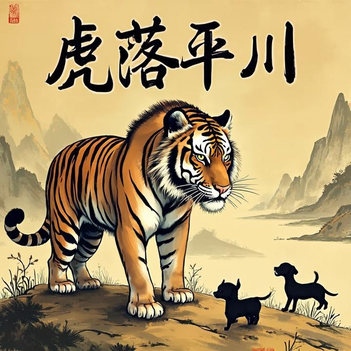 虎落平川打一个生肖，经典资询解析