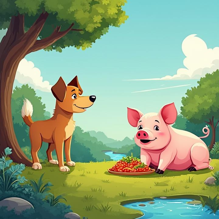 小狗羡慕猪无能打一个正确的生肖，标准答案解答