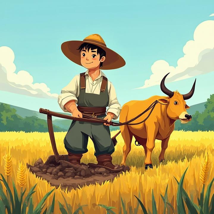 农家子弟去耕田打一生肖，全面解答