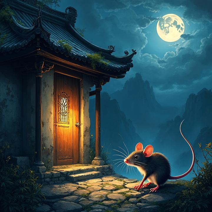 僧刹残灯壁半斜打一生肖数字，原创解析解答