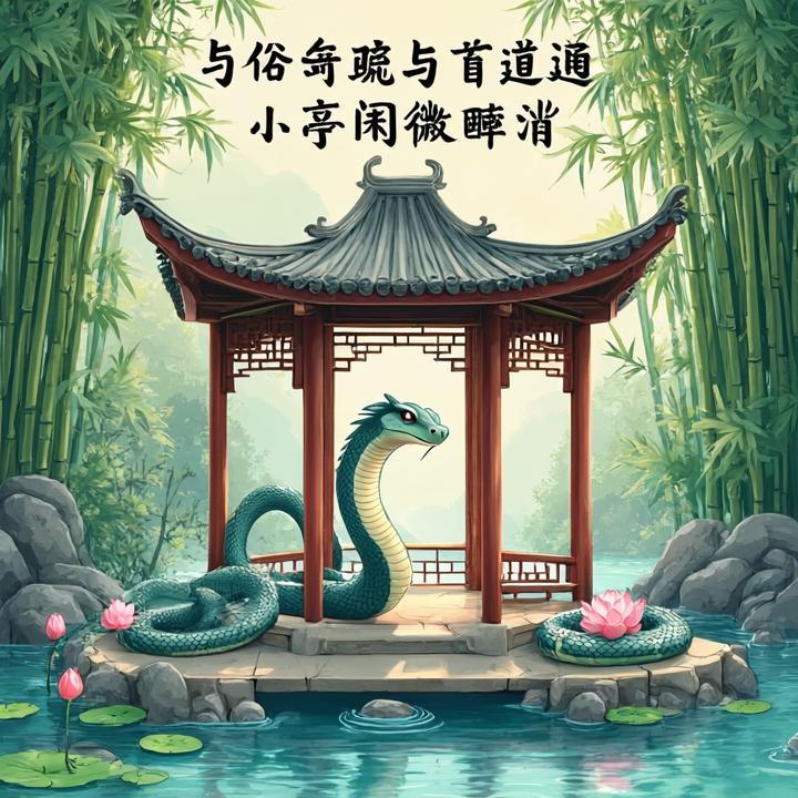 与俗乖疏与道通，小亭闲眠微醉消打一个生肖，文化内涵解读