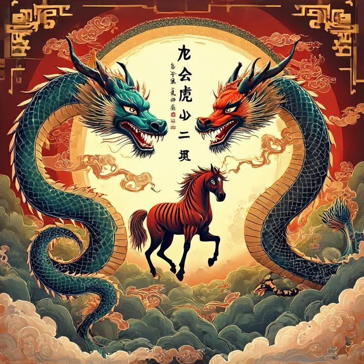 龙山虎山两相朝，三四会作一必兮打一动物生肖，经典解答