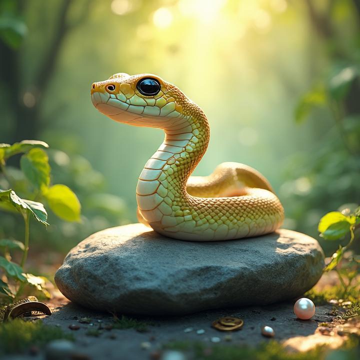 小巧玲珑蛇有机打一生肖，作答解释