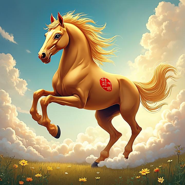 龙马精神发大家打一生肖动物，标准解释