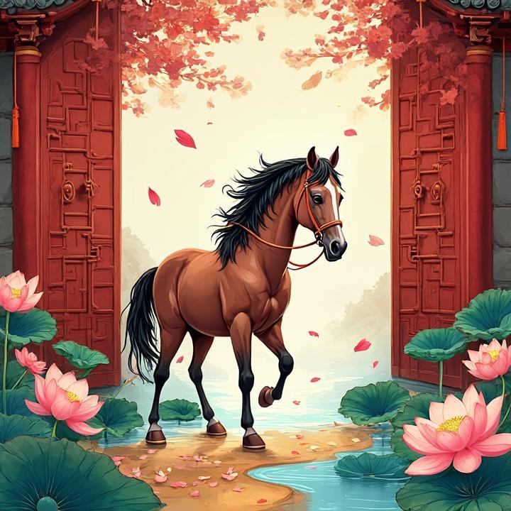 风花菡萏落辕门打一个生肖，详细解析