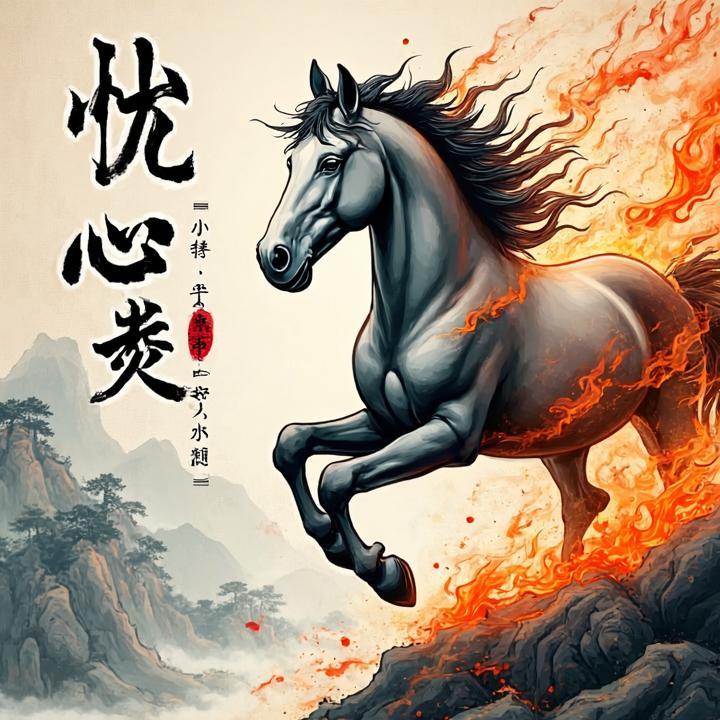 忧心如焚打一生肖，诗词解释落实  内容不要重复