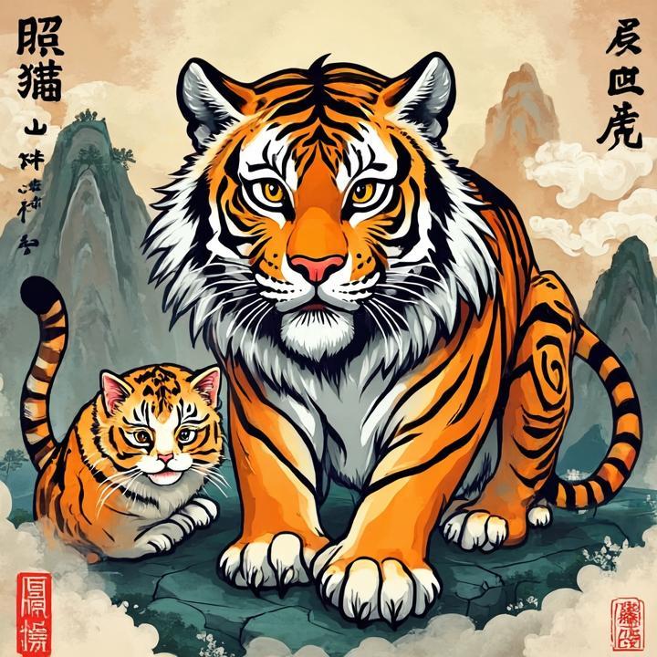 照猫画虎打一个生肖，第一析释