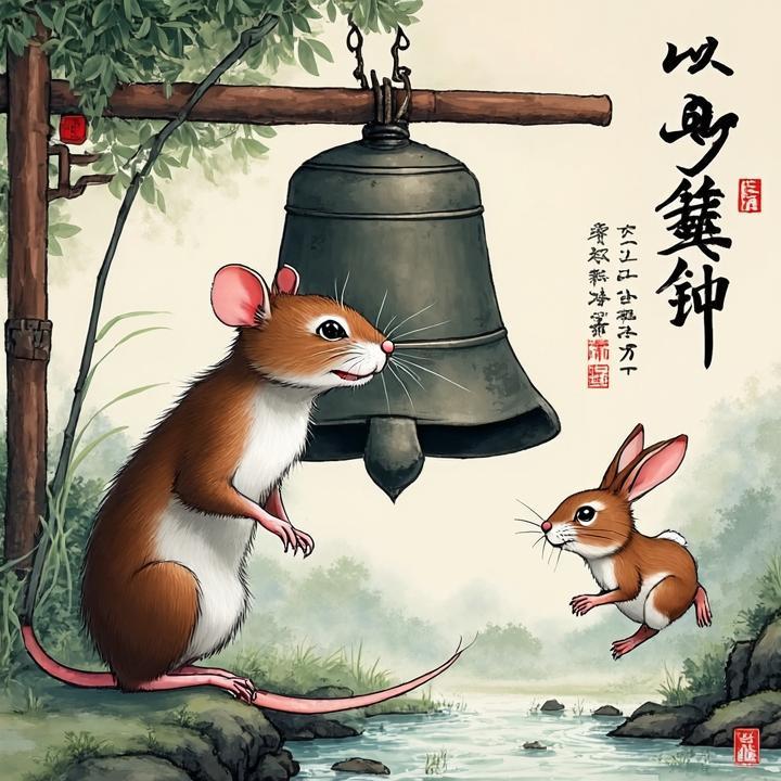 以莛叩钟打一正确生肖，诗意解答解读