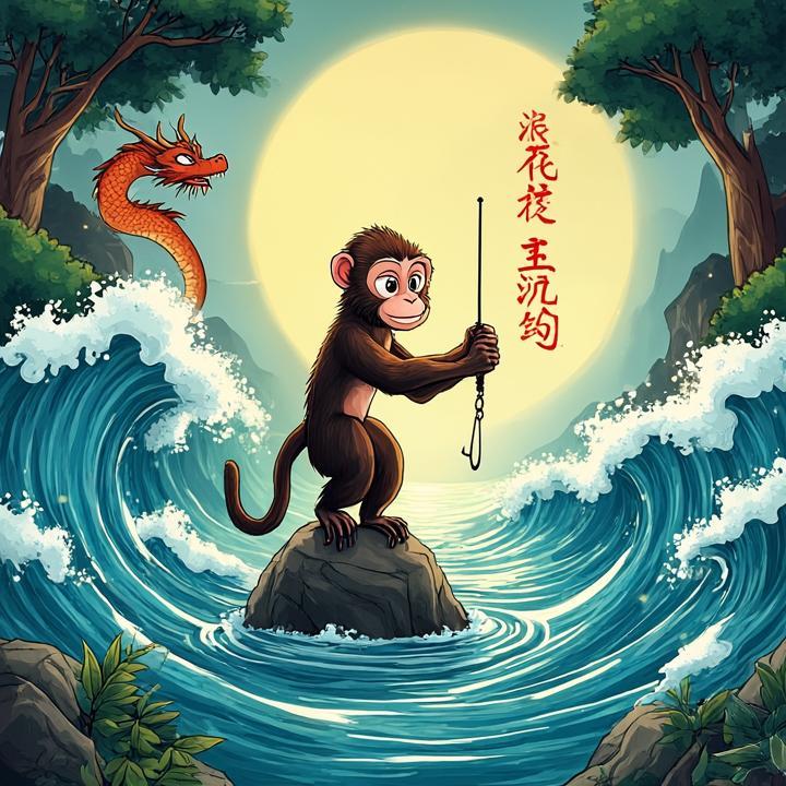 浪花深处玉沈钩打一生肖，答案揭晓解析