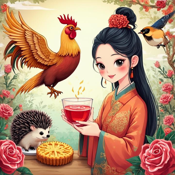 玫瑰茶，一块榴莲饼干打一生肖，完整解读含义