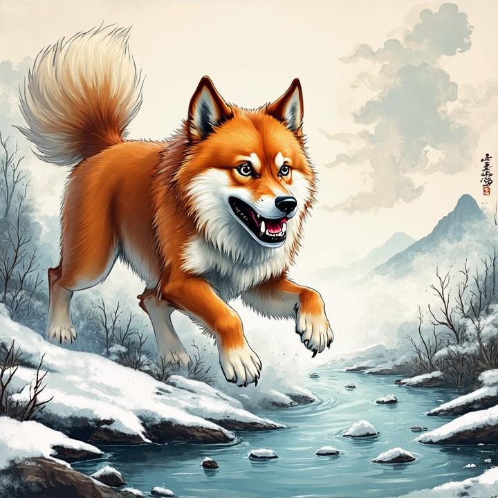 用尽全力，张牙舞爪。犬声扑扑寒溪烟代表什么生肖，精准快答揭晓落实