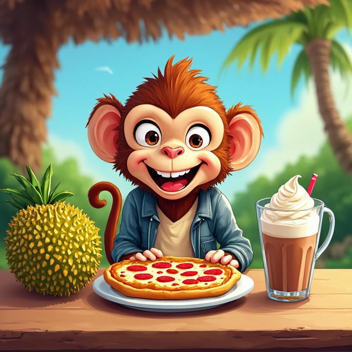 榴莲披萨一个，奶茶一杯打一个生肖，马上揭晓