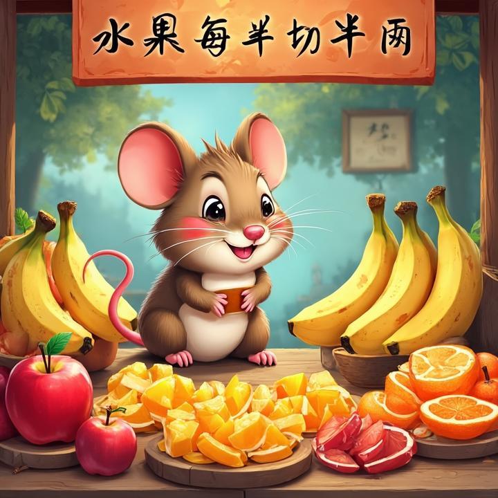 水果每样切半两打一个生肖，完美解释