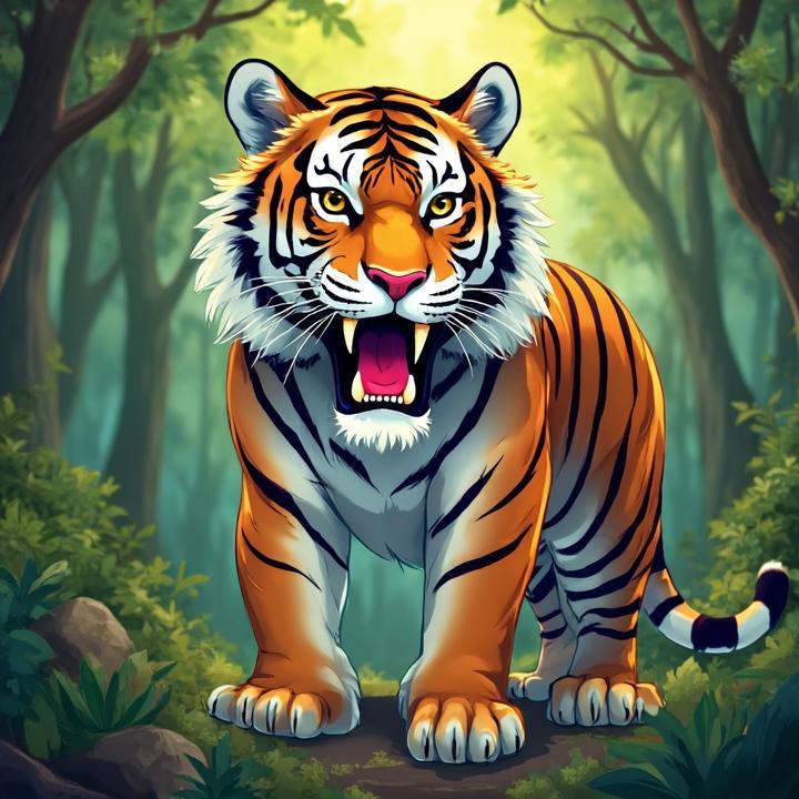 虎视眈眈打一个正确生肖，作答解释