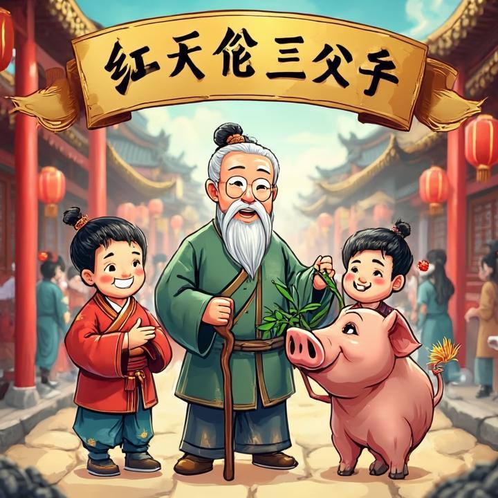 红尘天伦三父子打一个生肖，科学解读落实