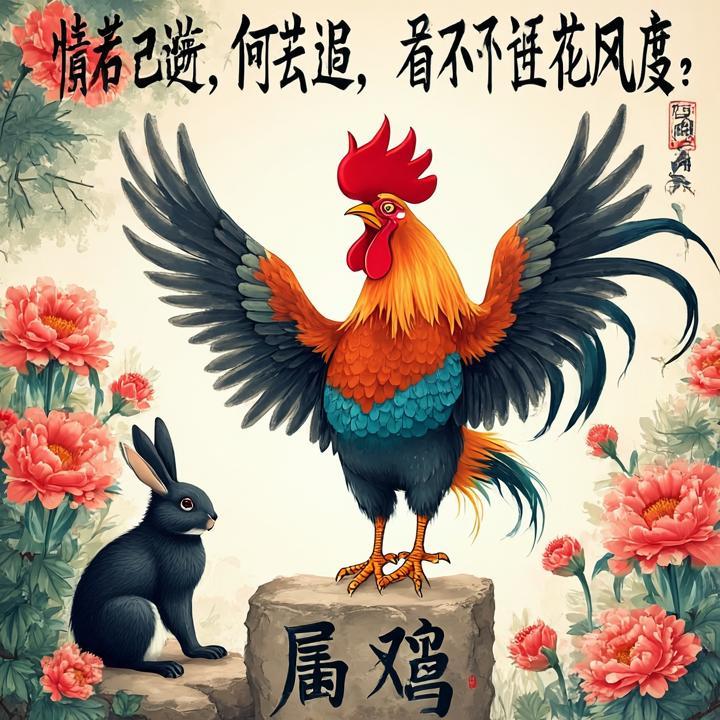 情若已逝，何苦去追?写不尽此花风度打一个生肖，科学释义解析