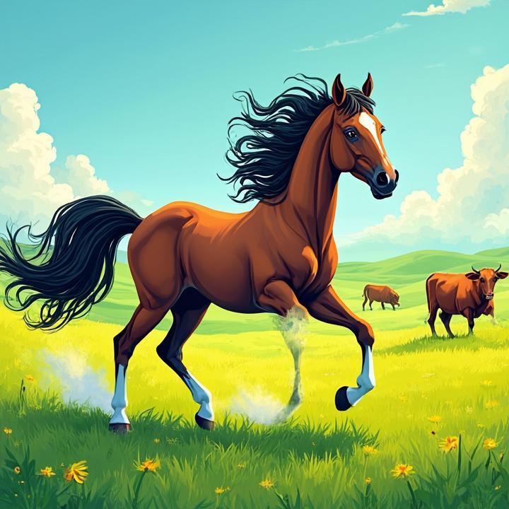 青青绿草牛马欢打一个生肖，答案分析