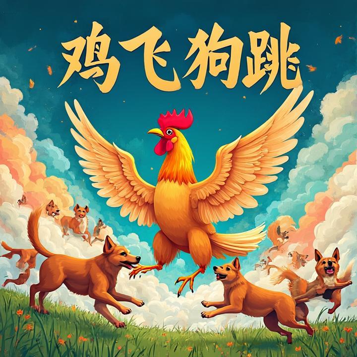 鸡飞狗跳是什么生肖，揭晓诗意解释