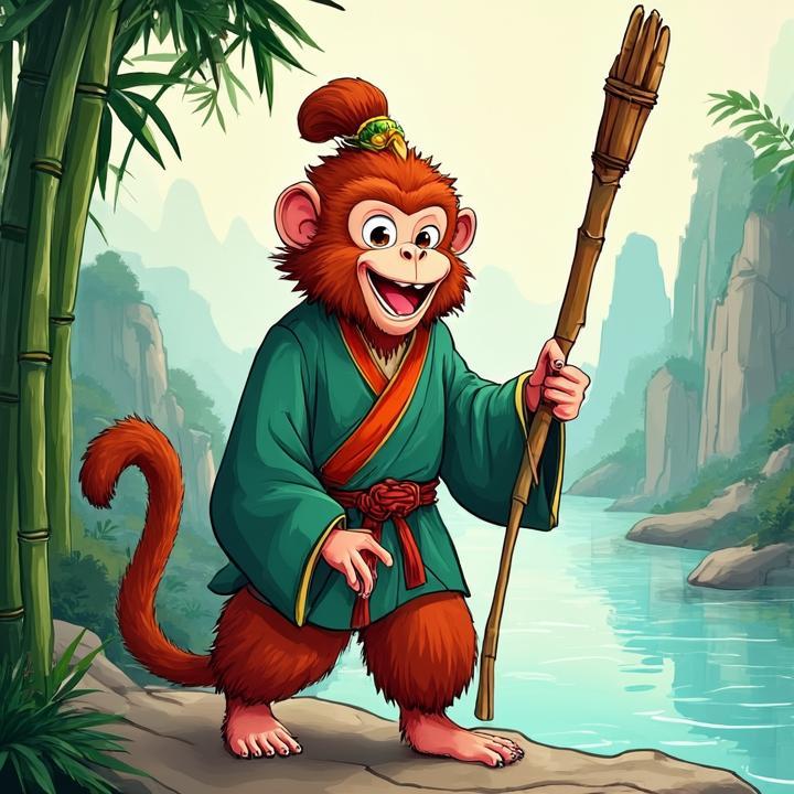 一枝筇竹游江北是什么生肖动物，权威解释说明