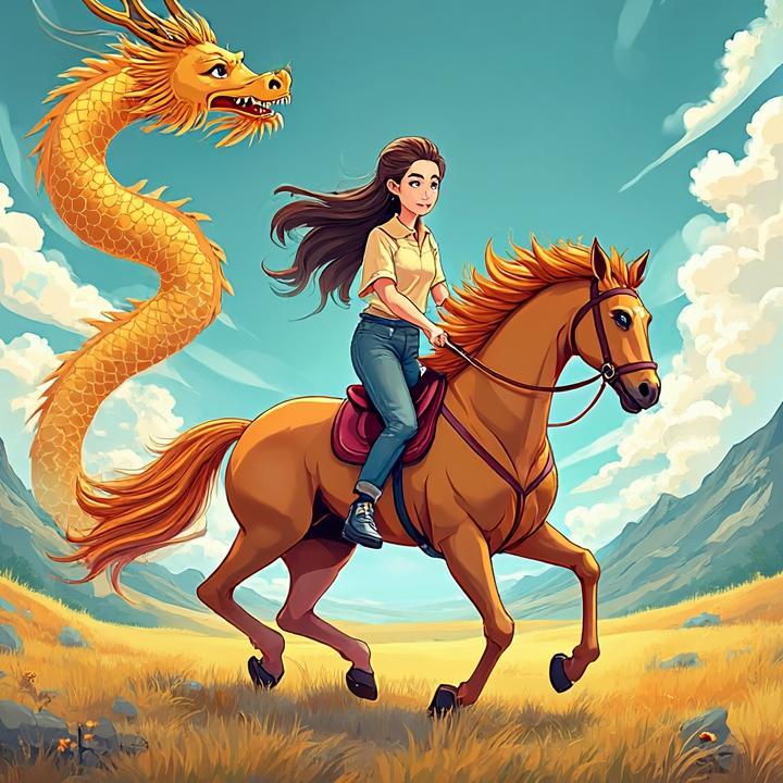 龙马精神打一个准确的生肖，词语诠释解释