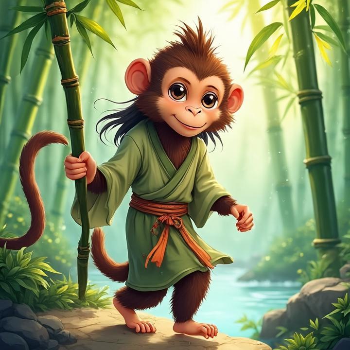 一枝筇竹游江北打一个准确的生肖，答案解释